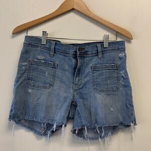 Lamb & Flag denim shorts